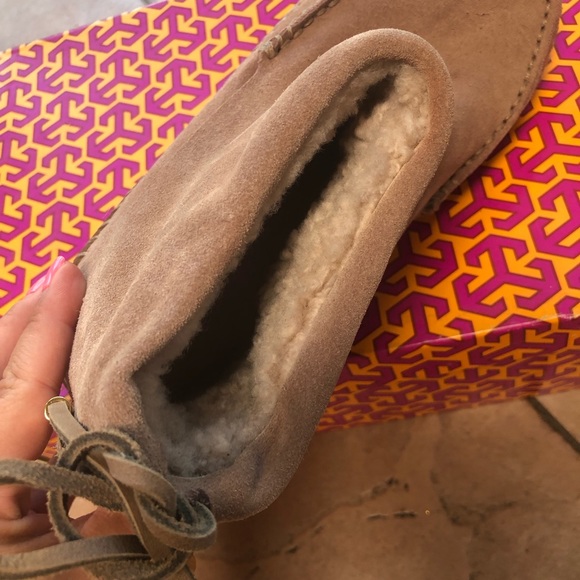 Tory Burch Mocassin Ankle Booties - Picture 4 of 6